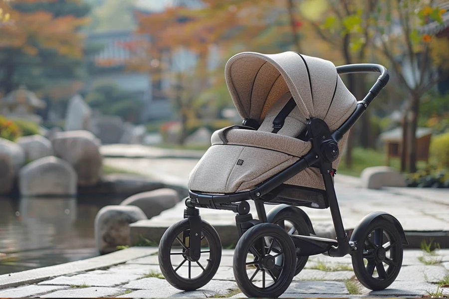 Multi-Position Recline Baby Stroller